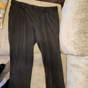 Izod Men's Charcoal Dress Pants